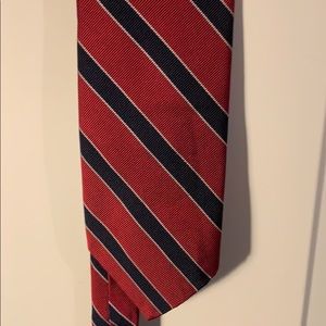 Tie red blue Robert talbott Cameron LTD. LA